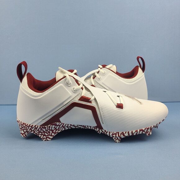 Air Jordan Football Cleats Mens 12.5 Alpha Menace Pro Oklahoma Sooners FJ4985106